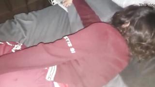 My curvy sister comes home drunk and I take advantage to fuck her